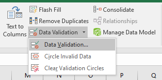 How to Remove Dropdown List in Excel